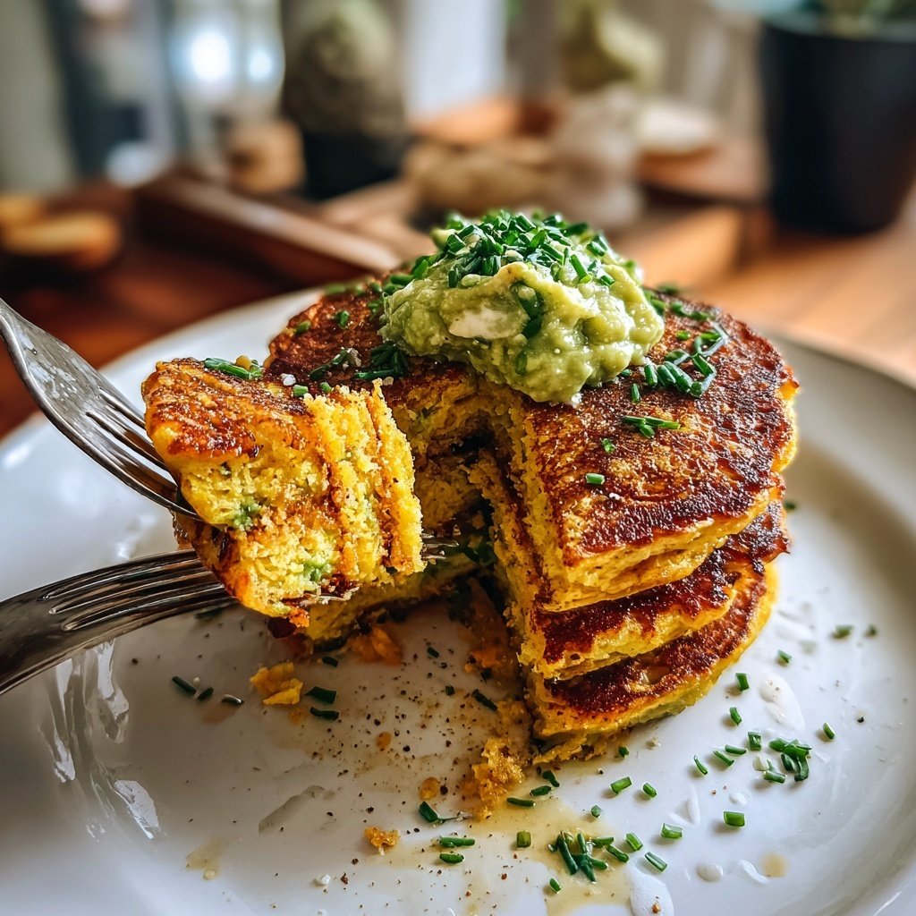 Savory Sweet Potato Pancakes