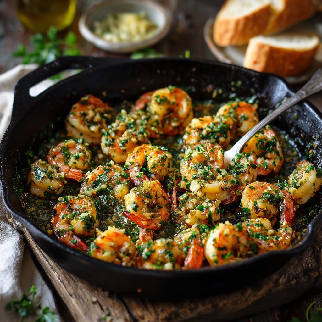 Easy Garlic Herb Shrimp