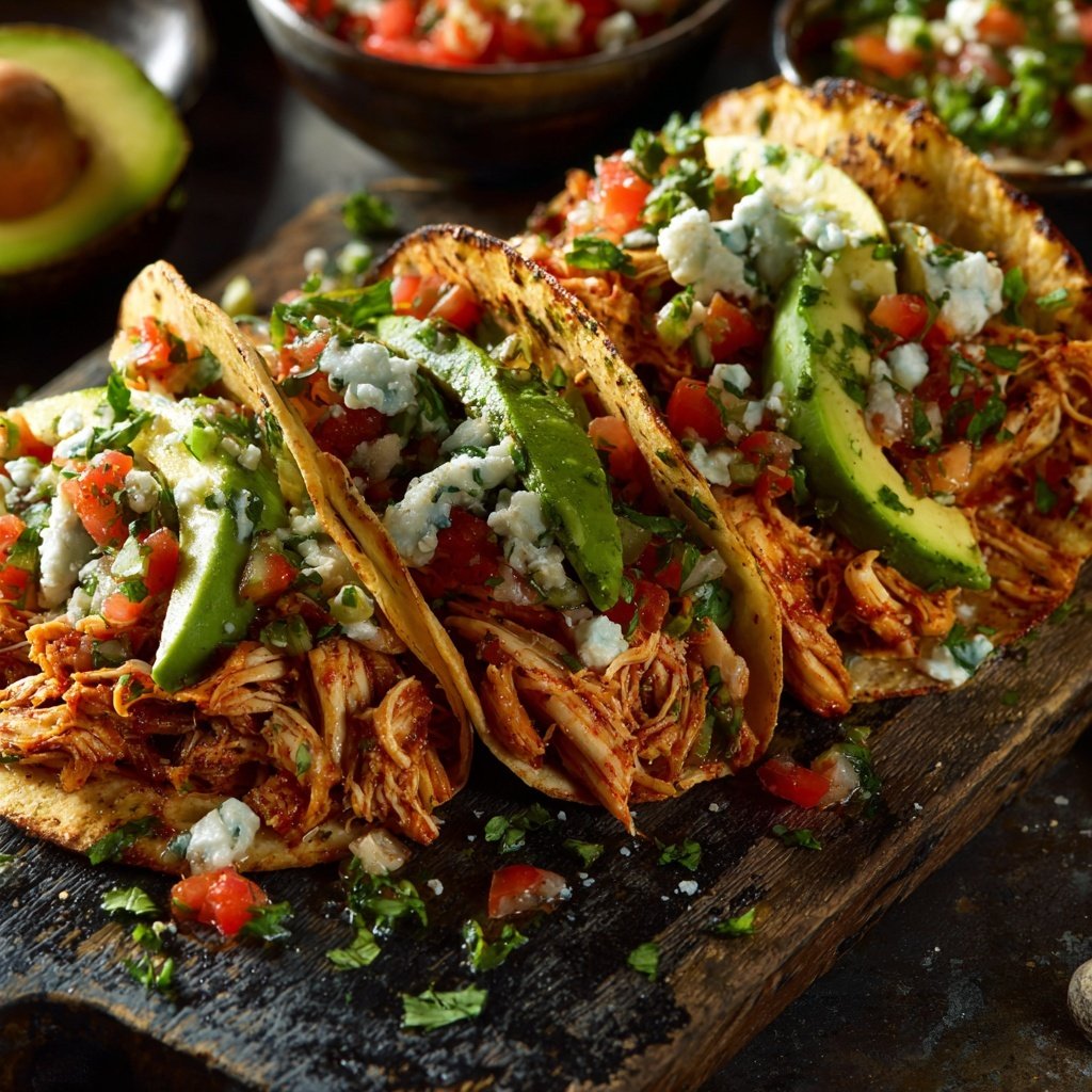 Global Mexican Chicken Tacos